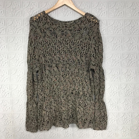 Soft Surroundings Pointelle Open Knit Sweater - Picture 2 of 8